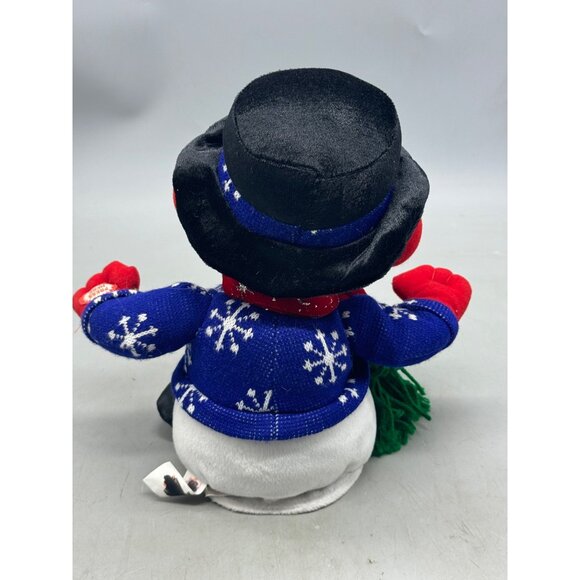 Animated Singing T.L. toys plush Christmas snowman we wish you a merry Christmas - Picture 6 of 9